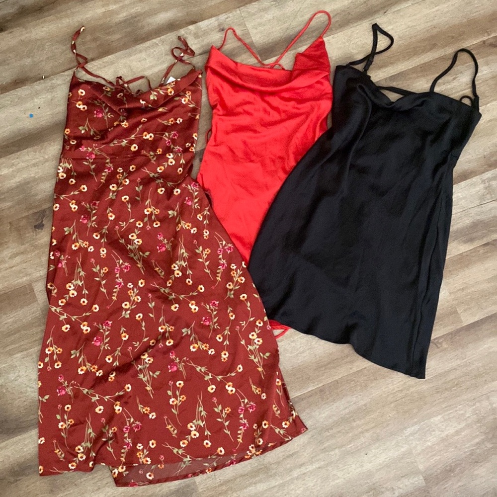 Satin dresses